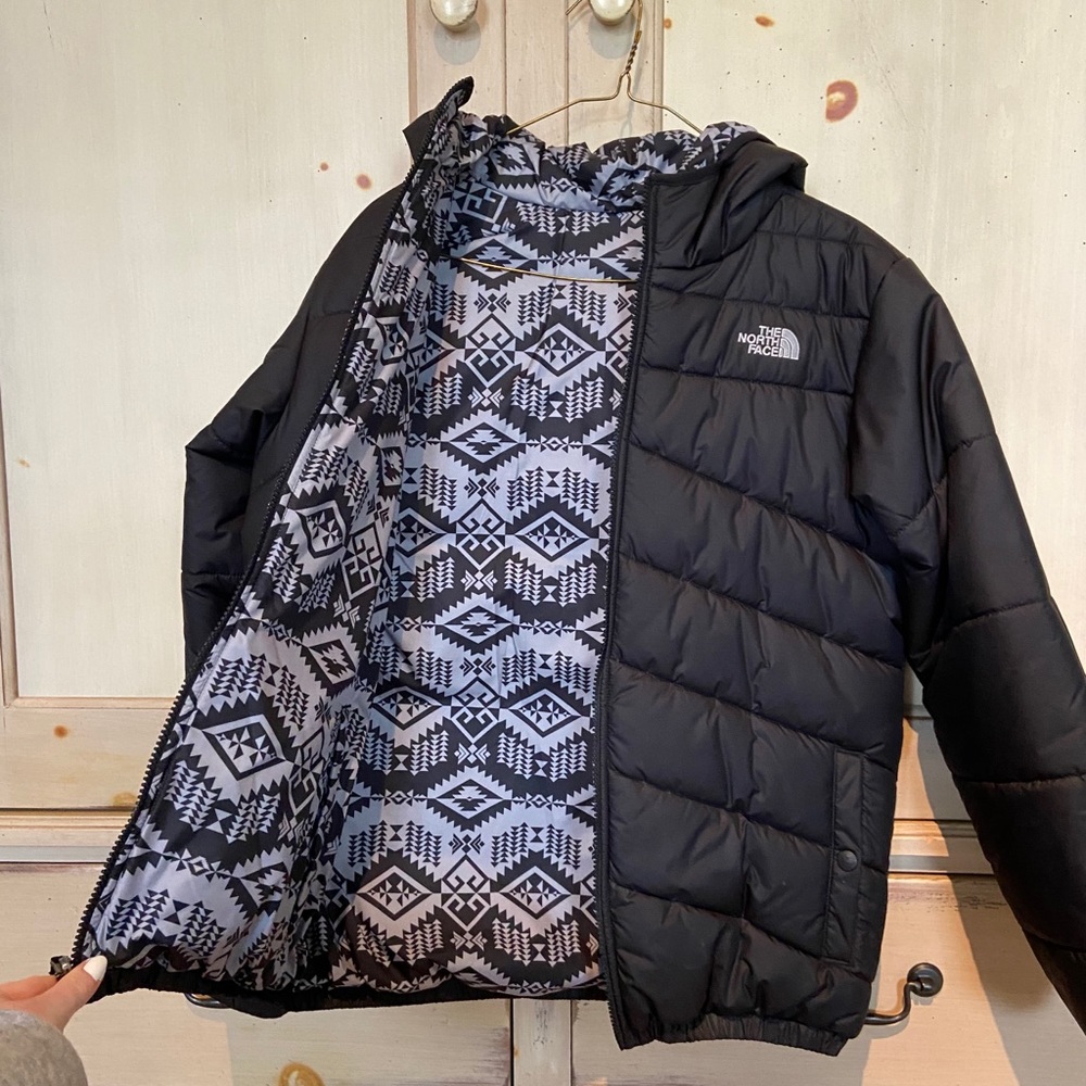 Boys North Face Reversible Perrito Jacket - Picture 2 of 6